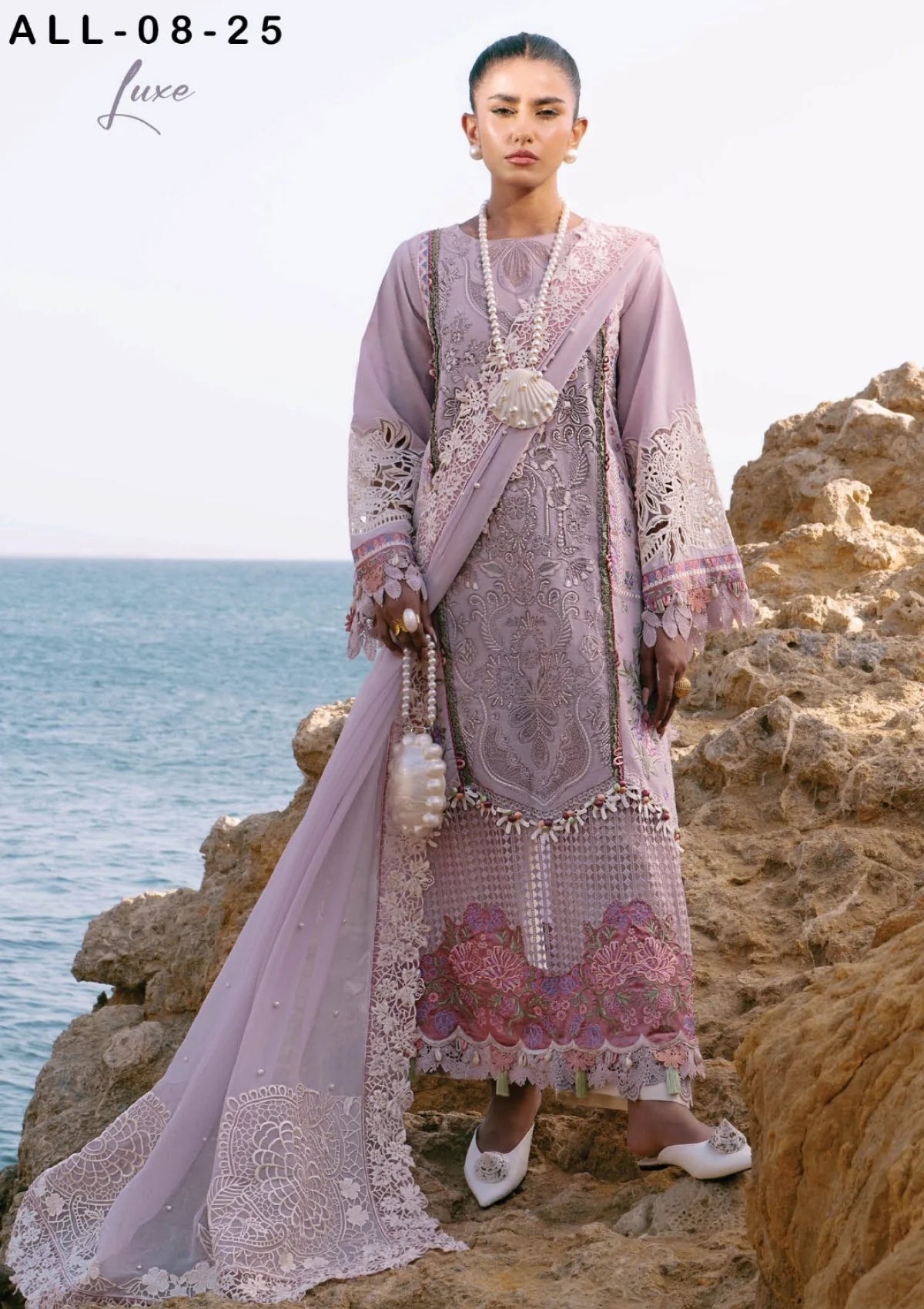 Dastan Luxury Lawn - ALL-08-25