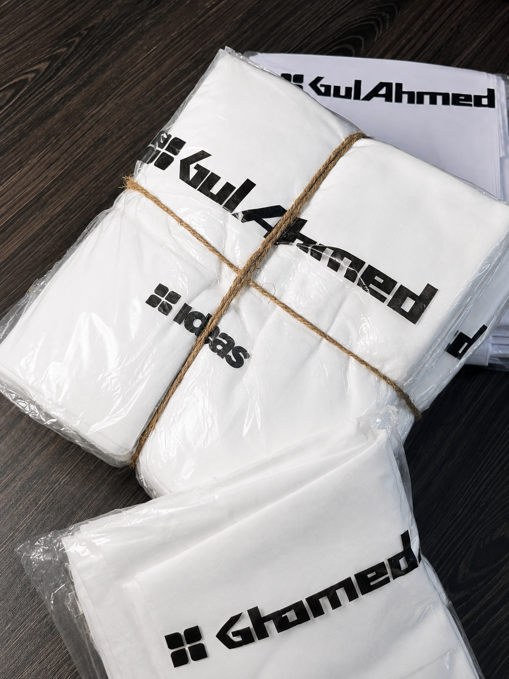 GulAhmed Off White Kurta Fabric Unstitched – 2.25 Meter