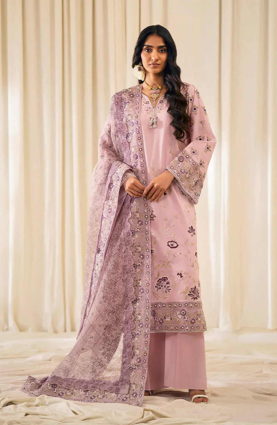 Maryum N Maria Jomana - MS24-620 Luxury Lawn