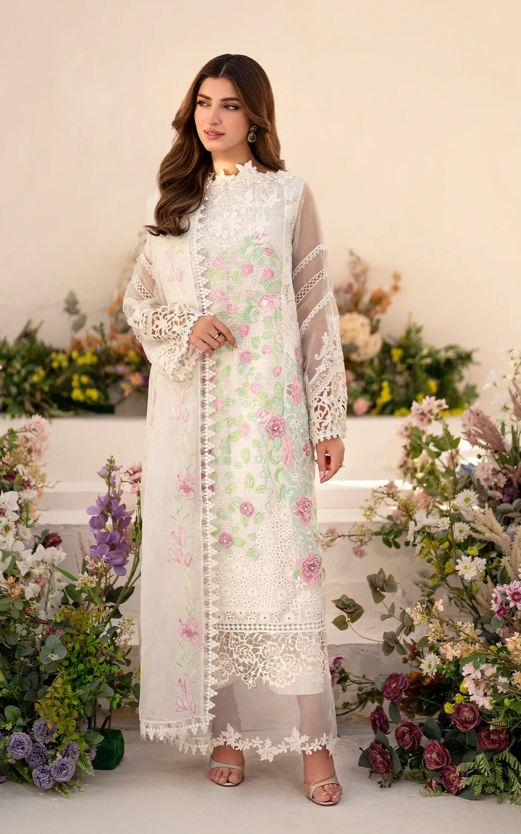 Asifa & Nabeel - Dove (AZL25-03) | Unstitched Summer