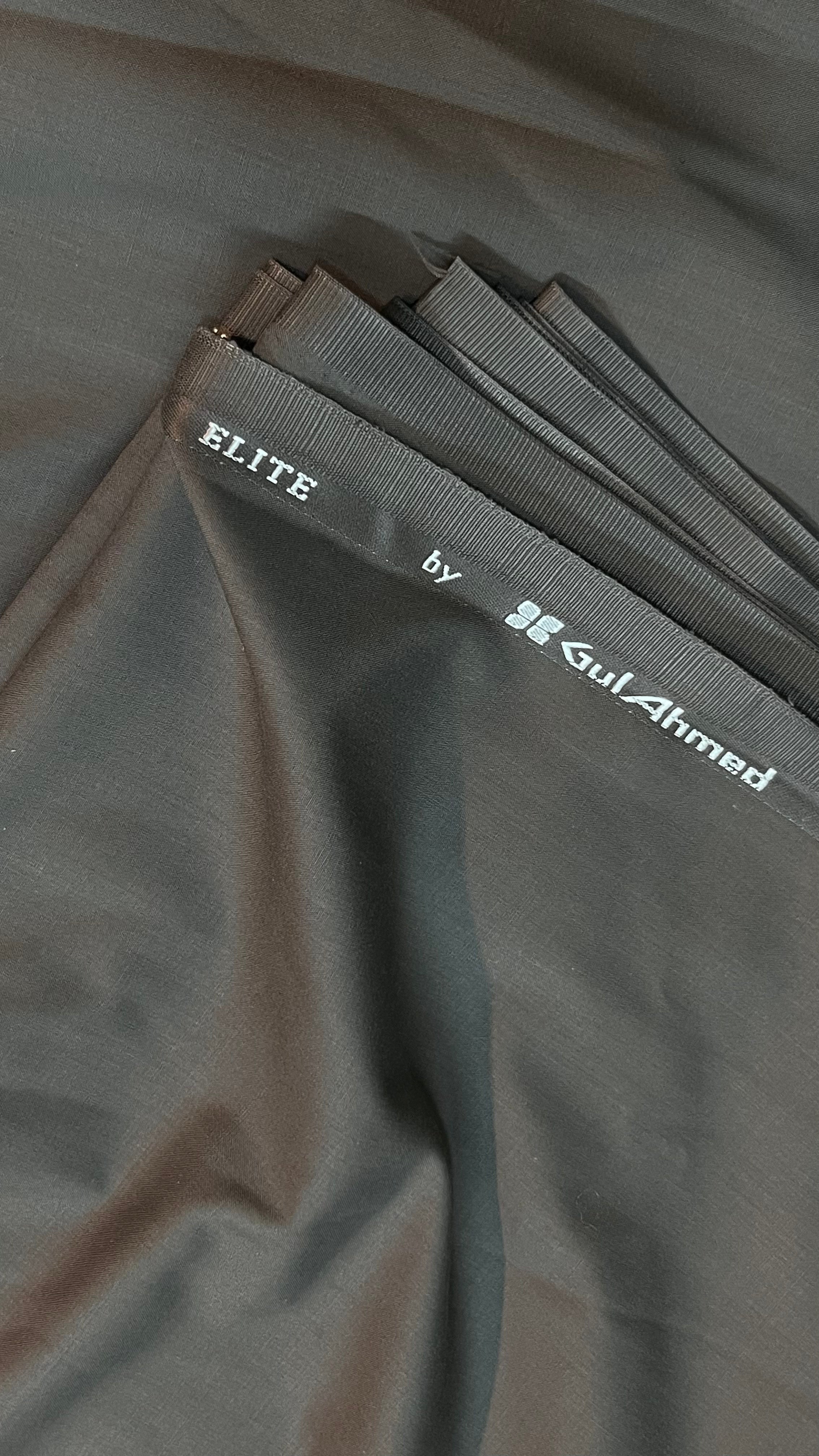 Elite by GulAhmed Men’s Unstitched Wash & Wear Suit – 4.5 Meter Premium Fabric