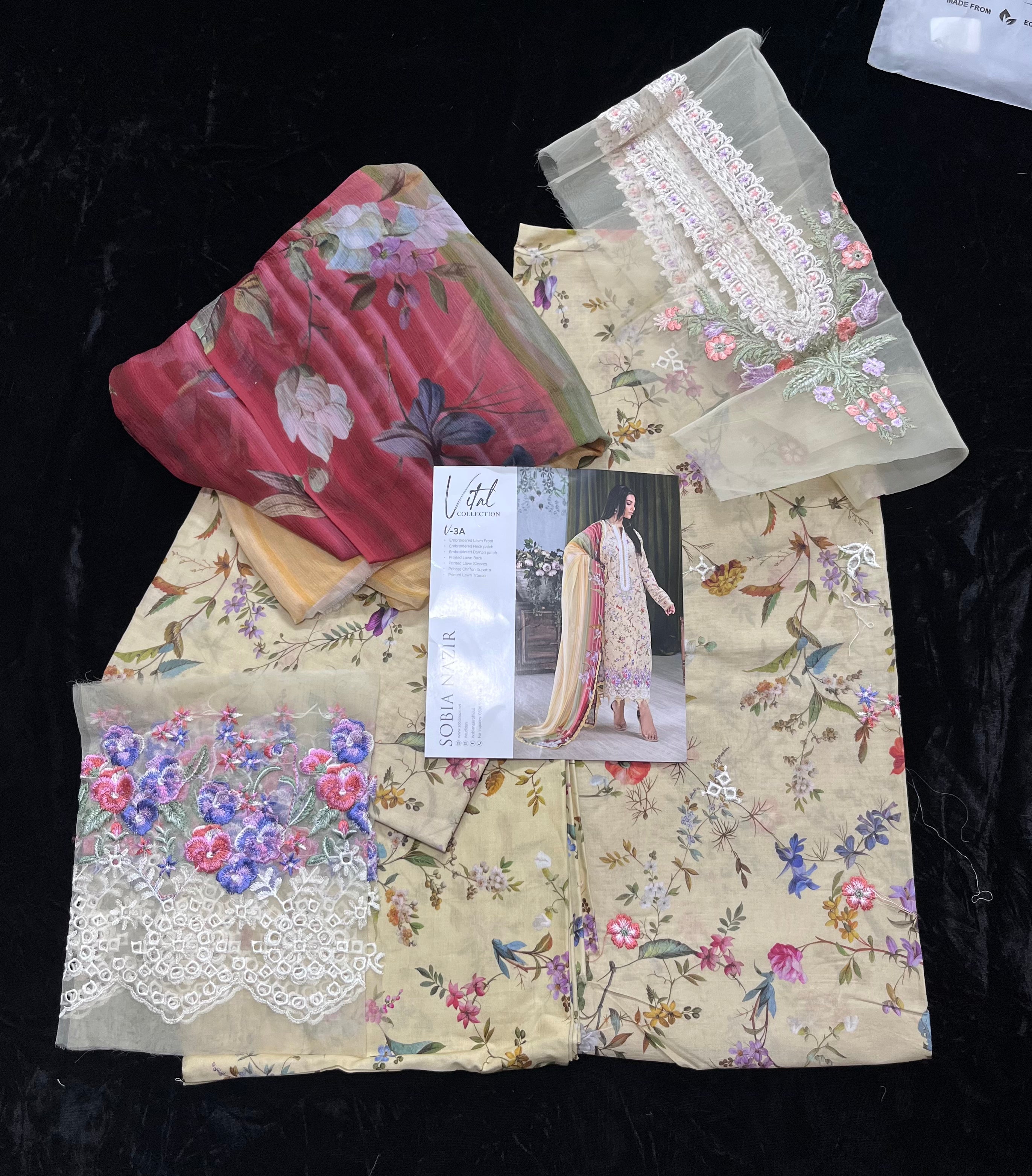 Sobia Nazir-Design 3A Vital 2025 (Vol. 2) Unstitched