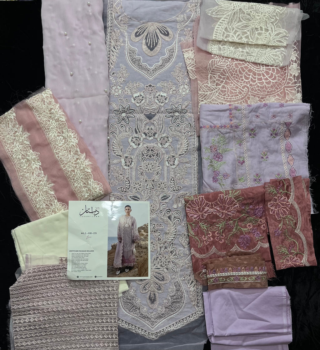 Dastan Luxury Lawn - ALL-08-25