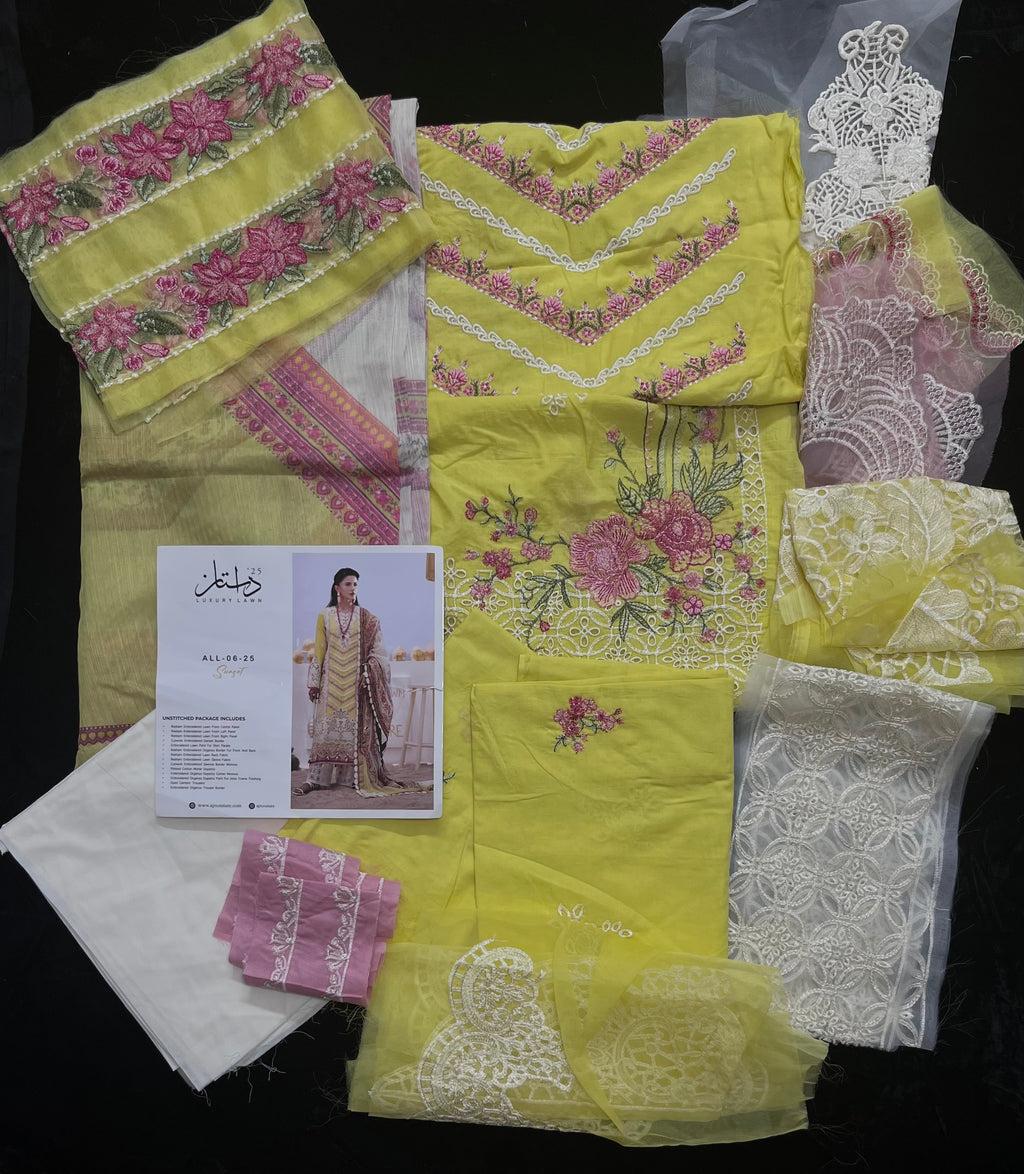 Dastan Luxury Lawn - ALL-06-25